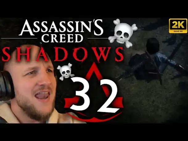 Lets Play Assassin's Creed Shadows (Deutsch) - [2K] #32 - TODESSPRUNG mit SCHMERZEN! ☠🤔