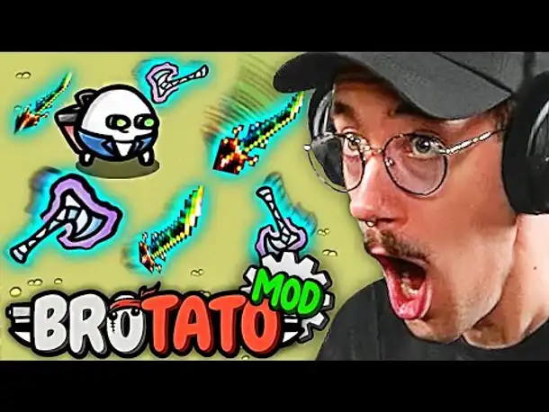 Alle Waffen steuern sich selbst 😂 | Brotato Mod
