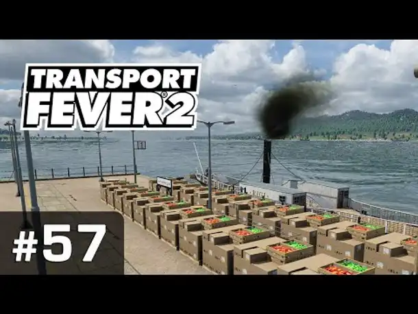 #57: Nahrung für Felsenkirchen ✦ Let's Play Transport Fever 2 ✦ Sandbox / schwer