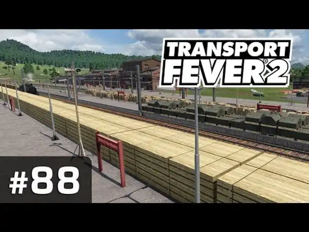 #88: Produktionsstart in Zörbrick Süd ✦ Let's Play Transport Fever 2 ✦ Sandbox / schwer