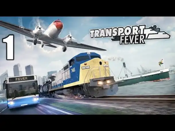 Transport Fever #1 Die Deutsche Bahn kann einpacken! | Let's Play Deutsch | Gameplay German