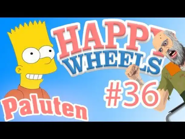 Let's Play Happy Wheels - Die Simpsons - [Deutsch/German] [HD]