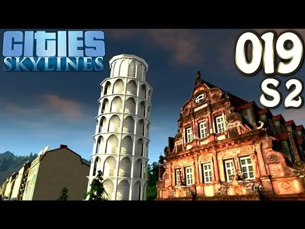 Cities Skylines Europe Theme & Mods #19 (Let's Play Cities: Skylines German)