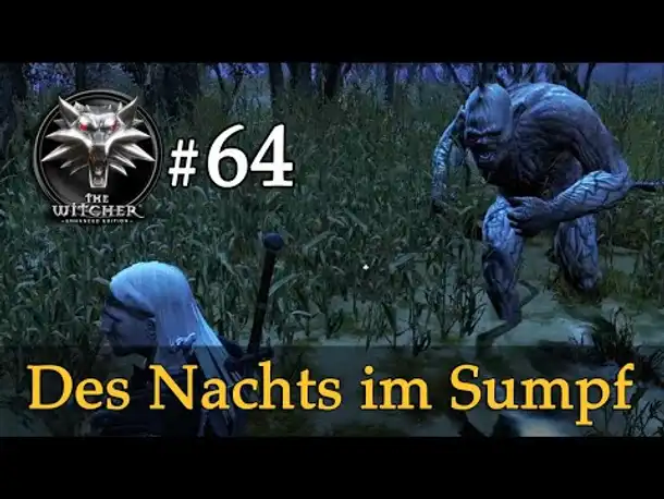 Let's Play The Witcher 1 #64: Des Nachts im Sumpf (Modded / Schwer)