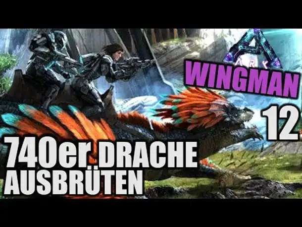 740er Drache ausbrüten - ARK WINGMAN ABERRATION - 12 - | Let's Play Deutsch (Speed PvP)