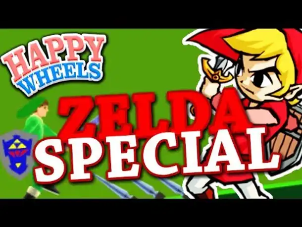 SCHLECHTE LEVEL?! ✪ Happy Wheels ZELDA Special