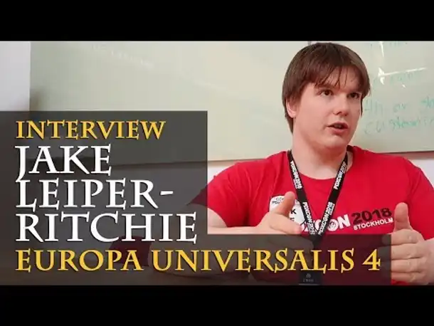 Interview with Jake Leiper-Ritchie - Europa Universalis 4 (PDXCON 2018 / English)