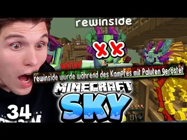 KRIEG AUF PALDADOBEY! & EIN TÖDLICHER UNFALL! ✪ Minecraft Sky  #34 | Paluten