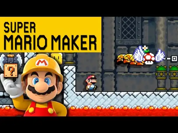 Kriegst du den Pilz? | Super Mario Maker
