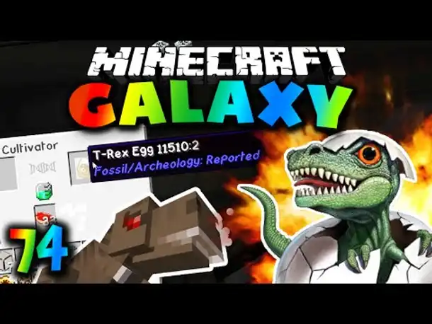 Der KAMPF mit der T-REX DNA - Heute explodiert echt ALLES! ✪ Minecraft Galaxy #74