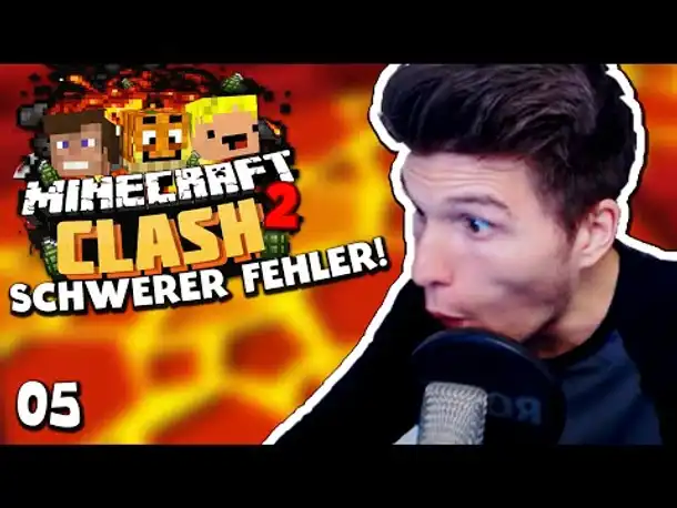 Minecraft CLASH 2 #05 ✪ EIN SCHWERER FEHLER! | #TEAMEDGAR