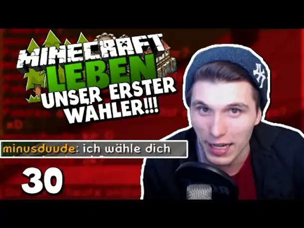 UNSER ERSTER WÄHLER! & MEINE WAHLVERSPRECHEN! ✪ Minecraft LEBEN #30 | Paluten