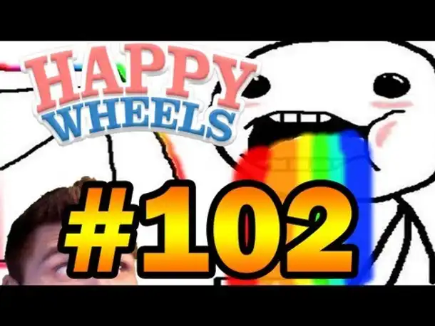 Happy Wheels [ Facecam ] [Deutsch/German] S**** Regenbogen -.-