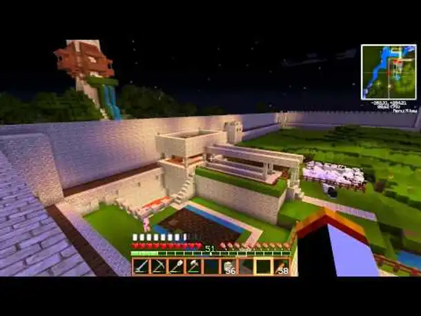 Let's Play Minecraft # 128  : Snow Dome