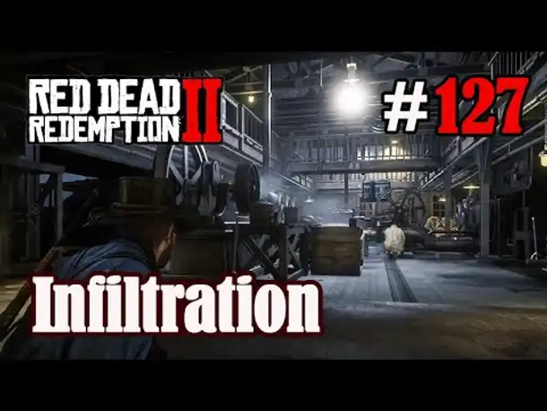 Let's Play Red Dead Redemption 2 #127: Infiltration [Story] (Slow-, Long- & Roleplay)