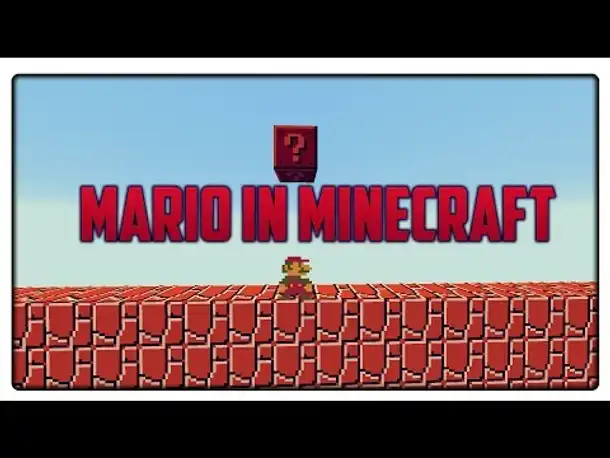MARIO in MINECRAFT von Jesper the End | Vicevice