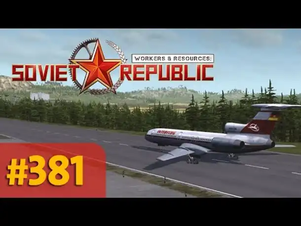 #381: Der Jungfernflug ✦ Let's Play Workers and Resources (deutsch / gameplay)