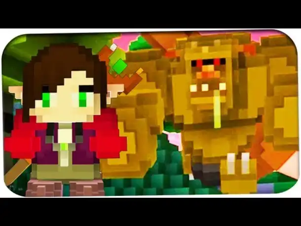 CUBE WORLD #24 - RIESEN TROLL ■ Let's Play Together Cube World