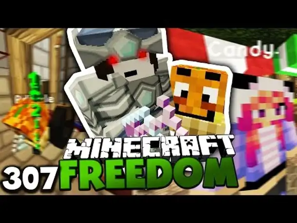 PDIZZLE SPRITZT SICH AWESOME! & CANDY + MAUDADO= LOVE?! ✪ Minecraft FREEDOM #307 DEUTSCH | PALUTEN