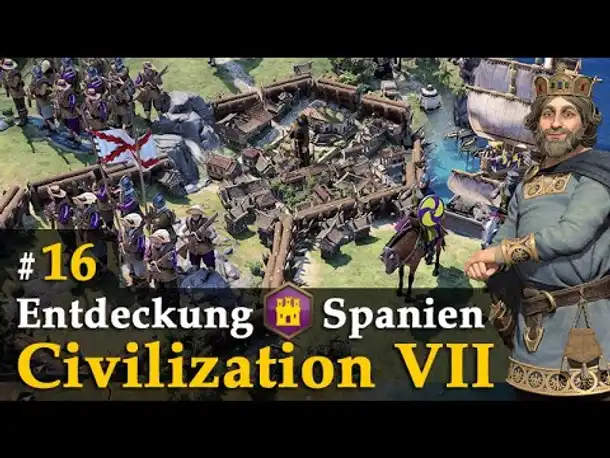 #16: Die Belagerung ✦ Let's Play Civilization VII ✦ Karl der Große / Spanien (Gameplay)