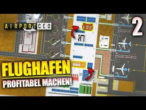 Flughafen ausbauen und profitabel machen! | Airport CEO