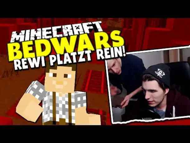 RUNDE KOMPLETT ALLEIN GEWONNEN? & REWI PLATZT REIN! ✪ Minecraft Bedwars Tag 45 mit Hallodri