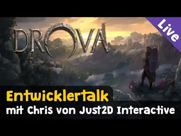 Drova ✦ Entwicklertalk ✦ Mit Chris von Just 2D Interactive