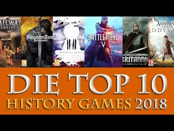 Die TOP 10 History Games 2018 - So habt ihr entschieden!