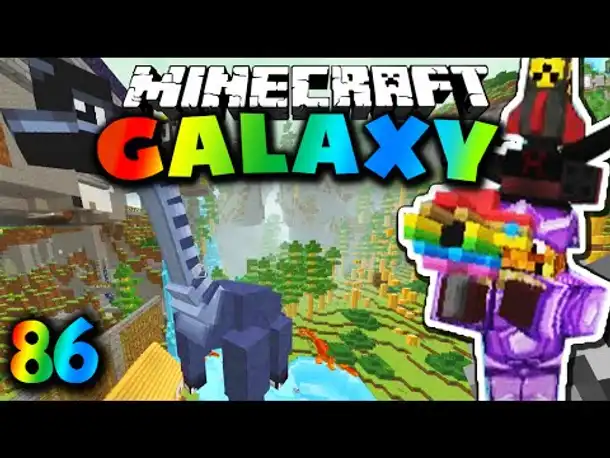Der Brachiosaurus ZIEHT UM & Nyan PIG LAUNCHER! ✪ Minecraft Galaxy #86
