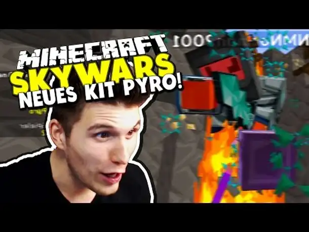 NEUES KIT PYRO! - FINALE GEGEN MUHSROOM/OP KIT! ✪ Minecraft Skywars