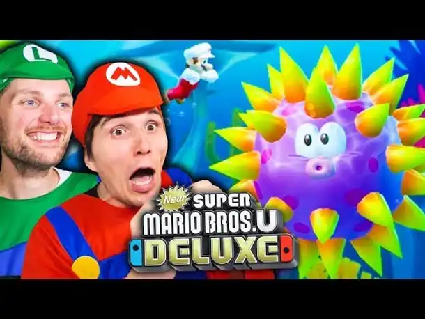 Da ist PUFFI! 🌰 NEW SUPER MARIO BROS U DELUXE