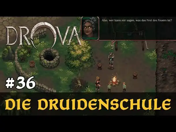 #36: Die Druidenschule ✦ Let's Play Drova (Blind / Long-, Slow- & Roleplay)