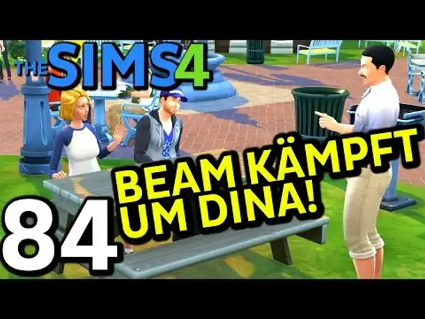 Sims 4 Deutsch #084 Stress mit Dina Verehrer (Let's Play The Sims 4 German Gameplay Die Sims 4)