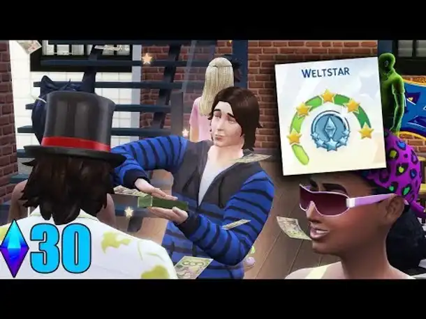 Er VERSCHENKT unser Geld und wird dadurch ein WELTSTAR ☆ Sims 4