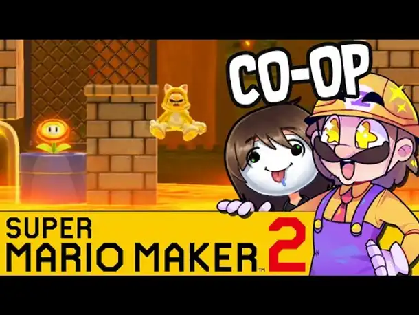 Das Mario Metroidvania | SUPER MARIO MAKER 2 Coop