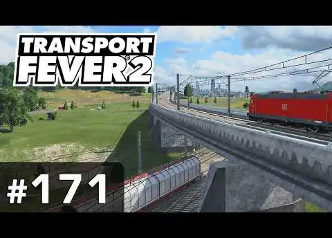 #171: Die Hochbahn ✦ Let's Play Transport Fever 2 ✦ Sandbox / schwer