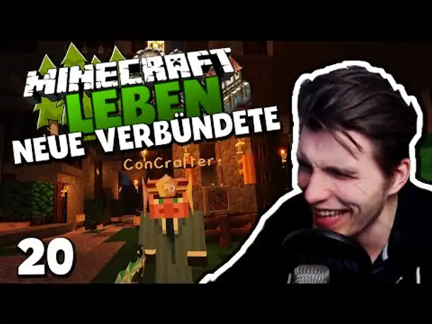 LACHFLASH WEGEN CONCRAFTERS HAUS & NEUE VERBÜNDETE ✪ Minecraft LEBEN #20 | Paluten