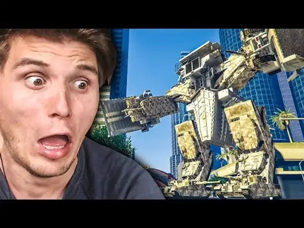 Dieser HACKER baut einen ROBOTER aus PANZERN! | GTA Online