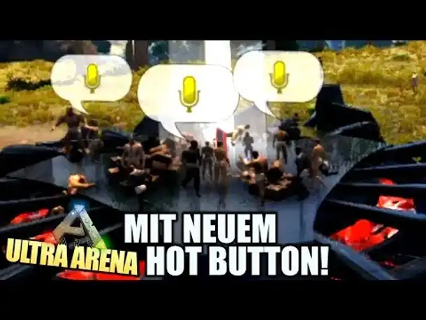Der neue Button ist der Wahnsinn! ◄► ARK ULTRA ARENA
