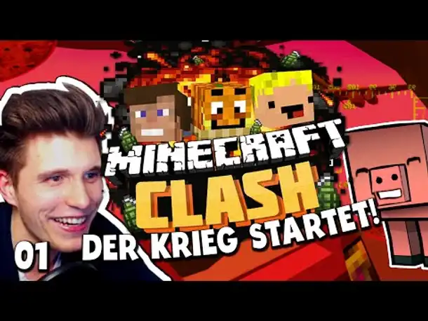 Minecraft CLASH #01 ✪ DIE EDGARIANER ZIEHEN IN DEN KRIEG! | Paluten