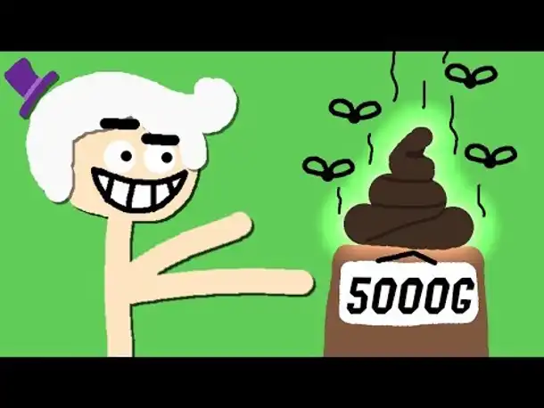 Zombey verkauft wertlosen Plunder viel zu teuer.
