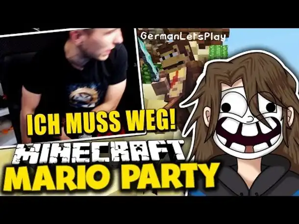ICH MUSS WEG! & GANZ VIEL KOTT IN GLP  ✪ Minecraft Mario Party mit Germanletsplay