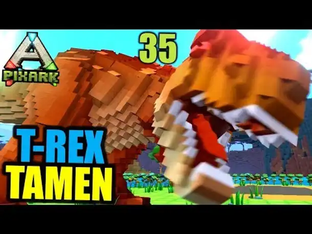 PixArk #35 TRex Tamen | Let's Play Deutsch | Gameplay German