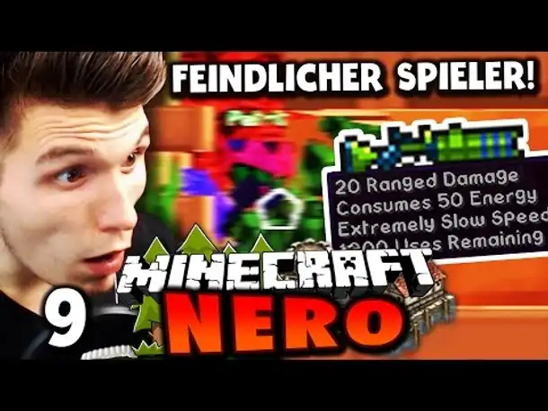 FEINDLICHER SPIELER IN UNSERER BASIS & SCHUSSWAFFE GEFUNDEN! ✪ Minecraft NERO #9 | Paluten