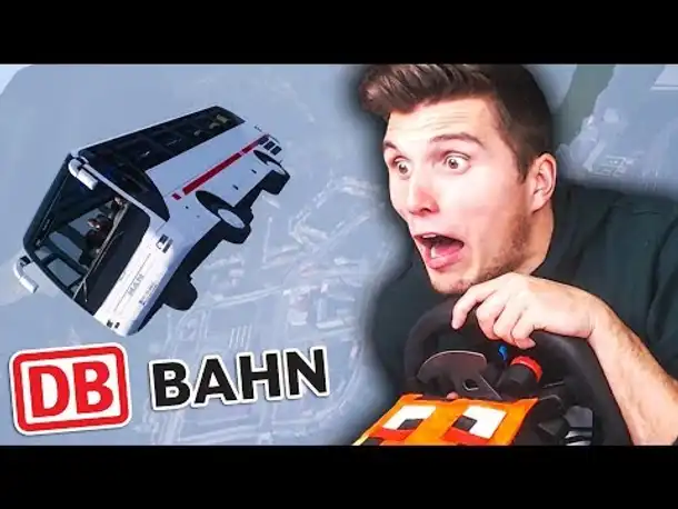 Die Deutsche Bahn KANN FLIEGEN ✪ Fernbus Simulator mit Lenkrad