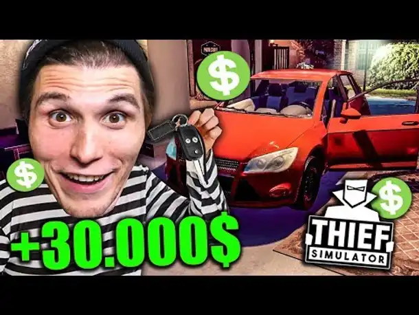 Ich klaue ARMEN Leuten ihr 30.000$ AUTO | Einbrecher SIMULATOR #16