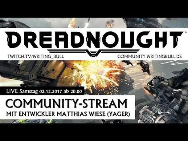 Teaser Entwickler-Stream: Dreadnought | 02.12.2017 [deutsch]