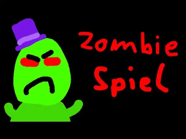 Zombey bekämpft die Zombie-Apokalypse.