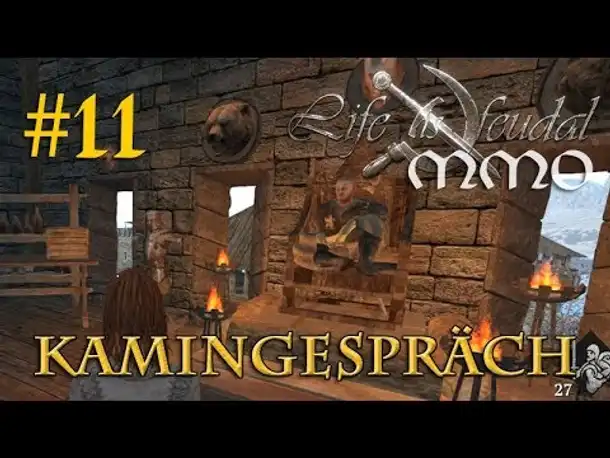 Let's Play Life is Feudal MMO #11: Kamingespräch – Wie ist der Stand der Spielentwicklung?