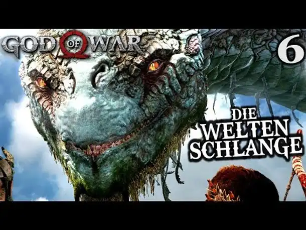 God of War 4 Gameplay German #6 ► Die Weltenschlange ◄ | PS4 | Let's Play Deutsch | 2018